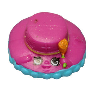 Shopkins Caterina Hat Spanish Stopover #8-078 Season 8 Glitter Ultra Rare